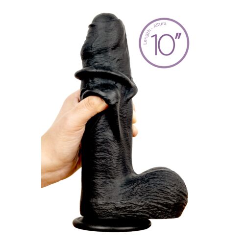 Dildo S Pleasures Realistic Paolo 10" cu ventuză