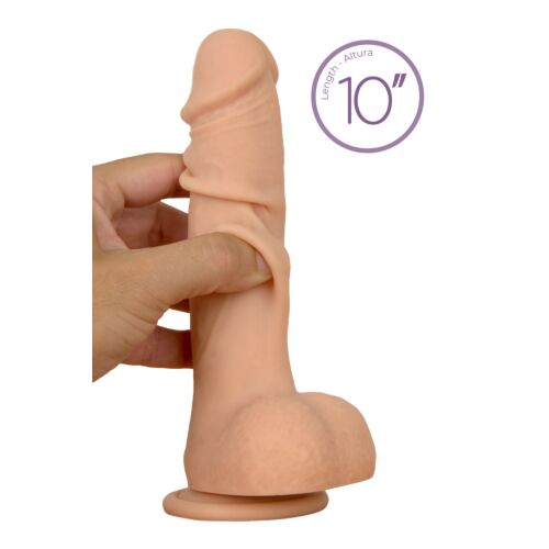 Dildo S Pleasures RICARDO 10" cu ventuză