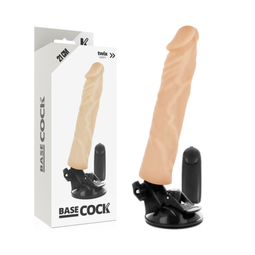 Vibrator BASECOCK 21 cm cu control remote
