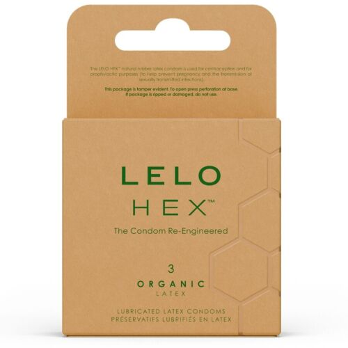 Prezervative LELO HEX Organic - Protecție ecologică și confortabilă