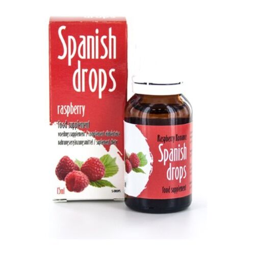 Stimulatoare Cobeco Spanish Drops Raspberry Romance 15 ml