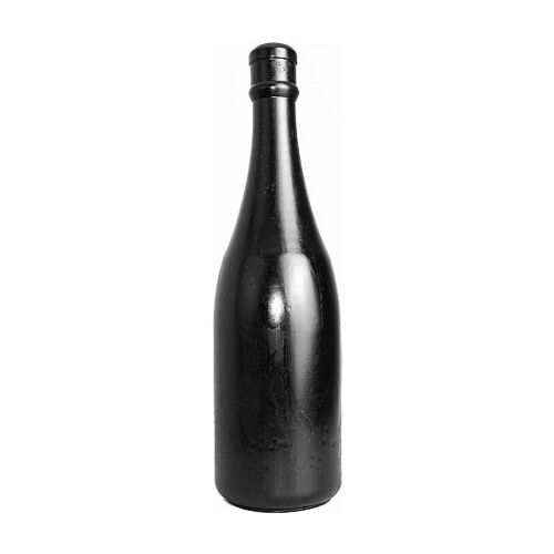 Plug anal ALL BLACK Botella Champán 34.5 cm