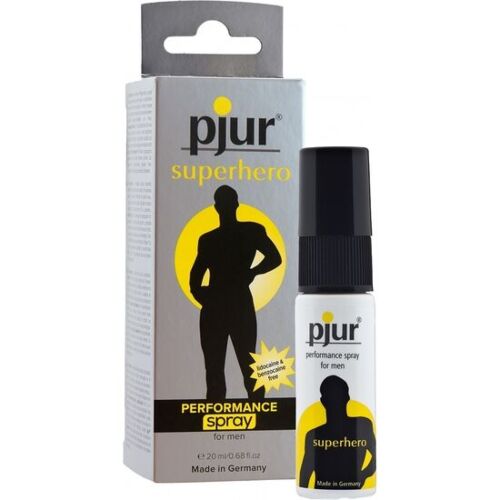 Spray Retardant PJUR Superhero 20ml - Control și Plăcere