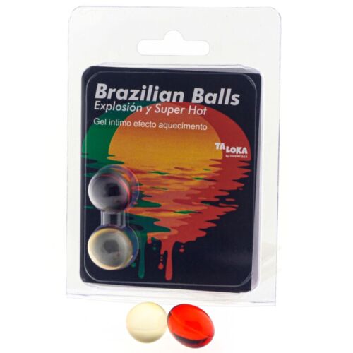 Lubrifiant Taloka Bolas Brazilian Balls cu efect incitant termic