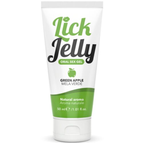 Lubrifiant Intimateline Lick Jelly cu aroma de mere verzi