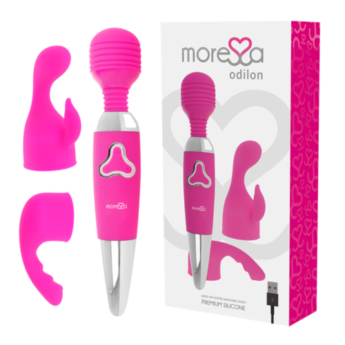 Vibrador MORESSA Odilon cu motor puternic și capete moi