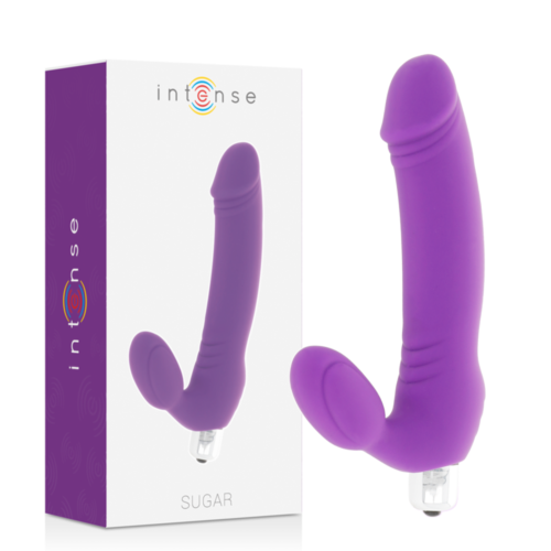 Dildo INTENSE HIGH TECH Sugar cu 7 moduri de vibrație