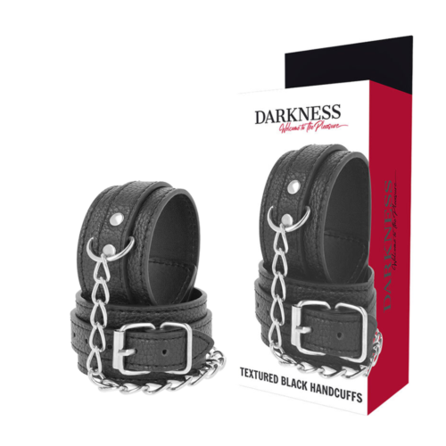 Cătușe Darkness Adjustable din PU Leather