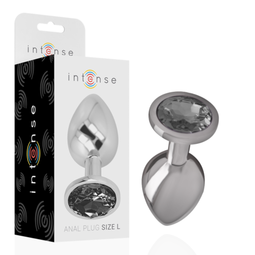 Plug Anal Metalic INTENSE cu Diamant