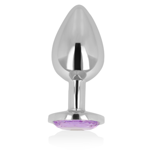 Plug anal OHMAMA cu cristal violet de 8 cm