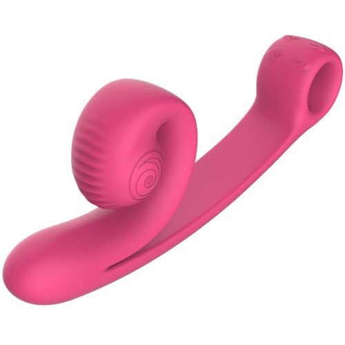 Vibrator SNAIL VIBE Curve cu stimulare dublă