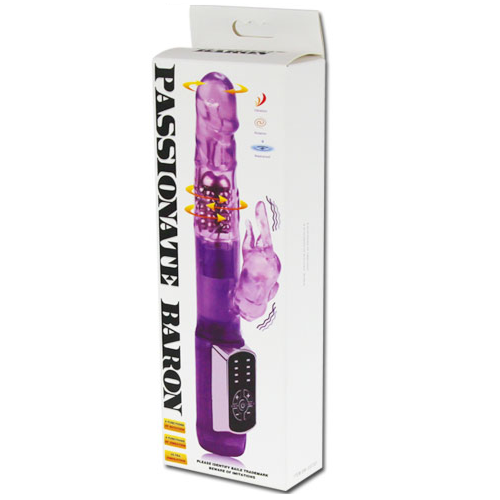 Vibrator Rabbit Baile Passion Baron cu control tactil