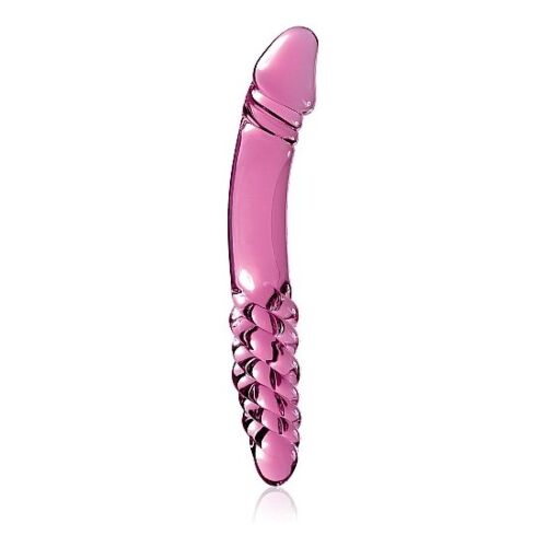 Dildo Icicles Crystal Bliss 57 cu două fețe