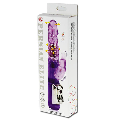 Vibrator BAILE ROTATIONS PERSIAN ELITE RABBIT cu rotire dublă