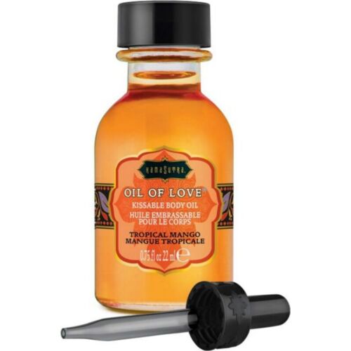 Ulei comestibil KAMASUTRA Mango 22 ml - gust tropical