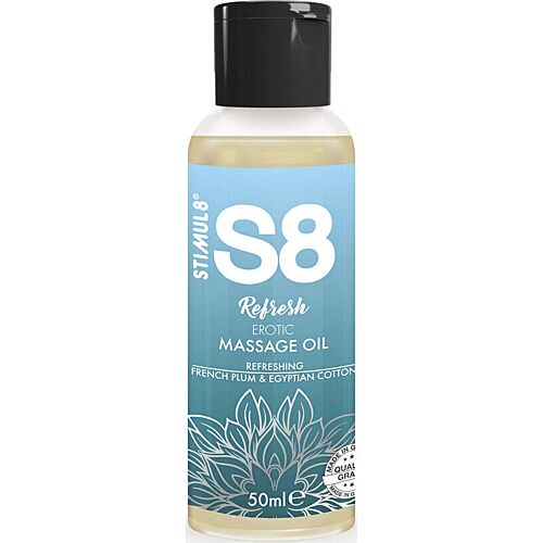 Ulei de masaj S8 Refresh 50 ml - Hidratant și nutritiv