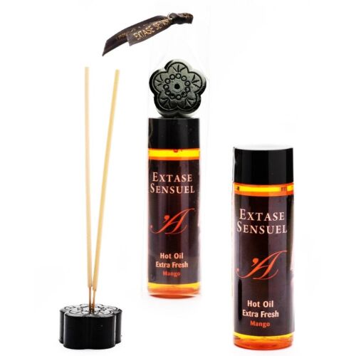 Ulei erotic Extase Sensual Mango 100 ml cu efect rece-cald