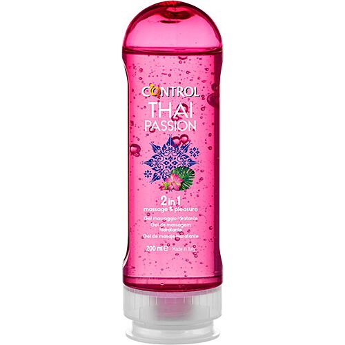 Ulei de masaj CONTROL Thai Passion 200 ml 2 în 1
