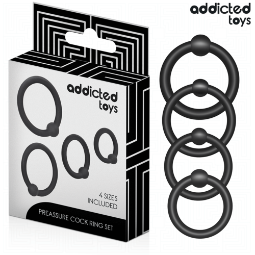 Set de inele ADDICTED TOYS cu presiune