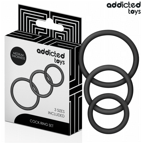Set Inel ADDICTED TOYS Model 2 cu Stimulare Intensă