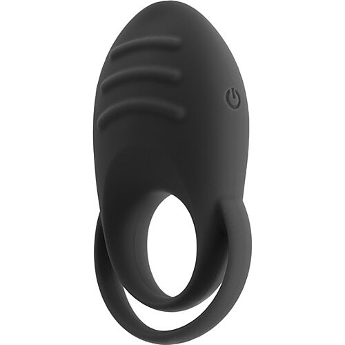 Inel DUAL COCK RING cu vibrații pentru stimulare dublă