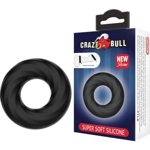 Inel Crazy Bull Spiral din silicon pentru control