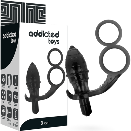 Plug Anal ADDICTED TOYS cu anilă dublă - Stimulare intensă