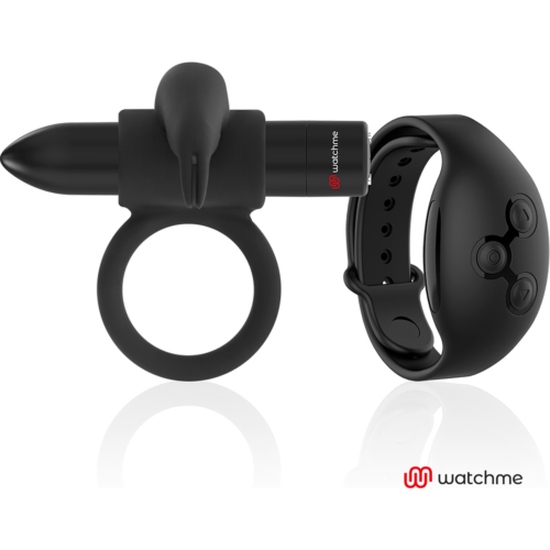 Inel Vibrator BLACK&SILVER Burton WatchMe cu Control Remote