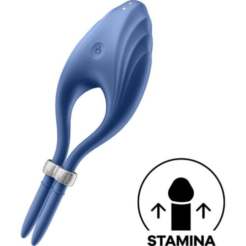 Inel vibrator Satisfyer Duelist ajustabil și puternic