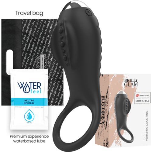 Inel Vibrant Brilly Glam Alan cu Control la Distanță