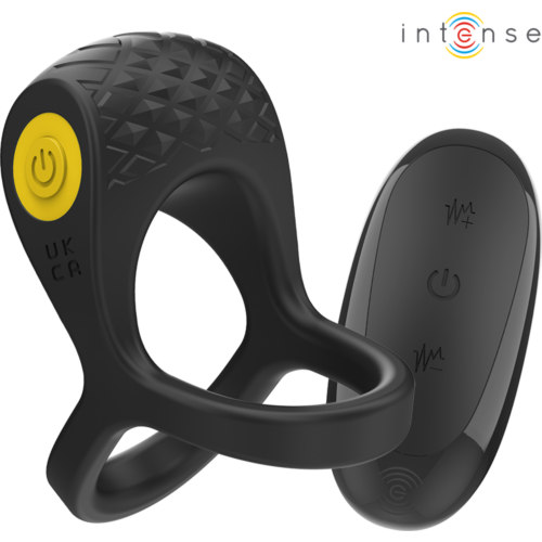 Inel Vibrator INTENSE ALEX cu control remote și 10 moduri