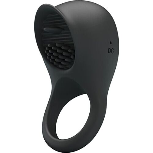 Inel Vibrator Pretty Love Male cu Limbă pentru Penis