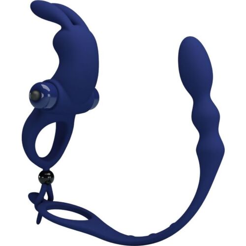 Inel vibrator Pretty Love Ayad cu plug anal