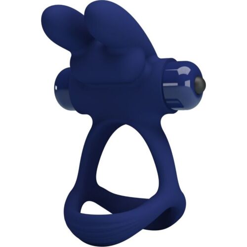 Inel Vibrator Pretty Love Francisco cu Dublu Inel