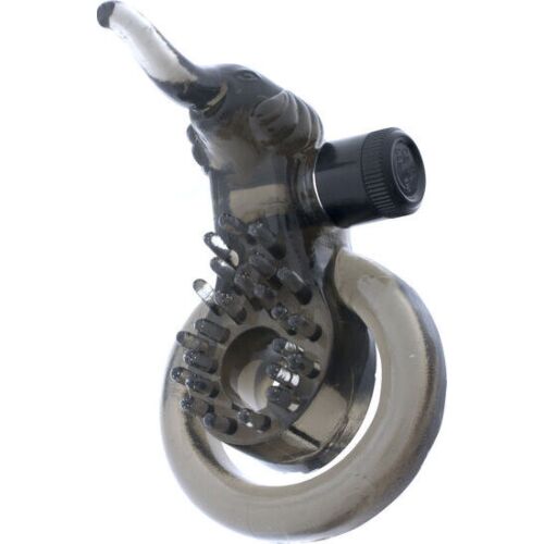 Inel vibrător SEVEN CREATIONS cu stimulare externă