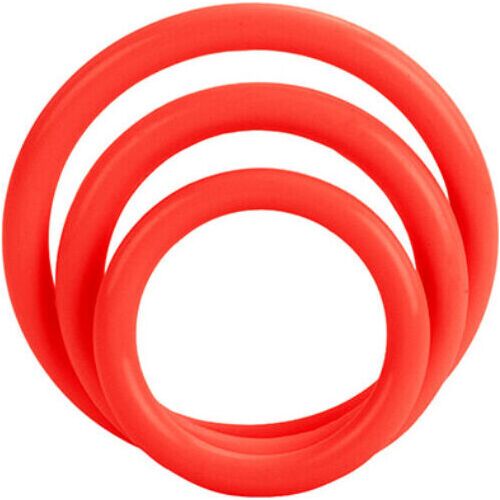 Inel de Erecție CALEXOTICS Set Trei Anile pentru fermitate