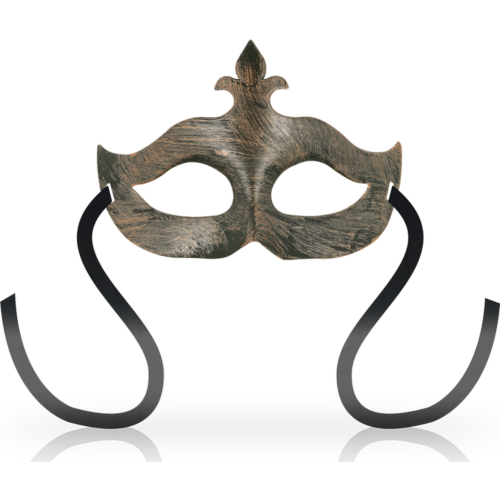 Antifaz OHMAMA MASKS Flor de Lis pentru jocuri de bondage