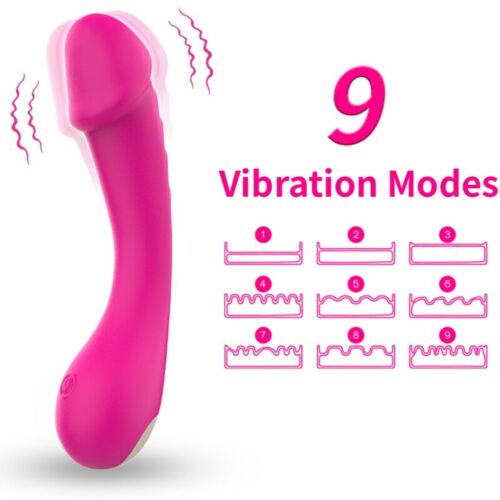 Vibrator ARMONY DILDO G-SPOT cu 9 moduri de vibrație