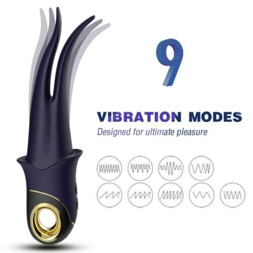Vibratoare ARMONY SHADOW cu stimulare dublă