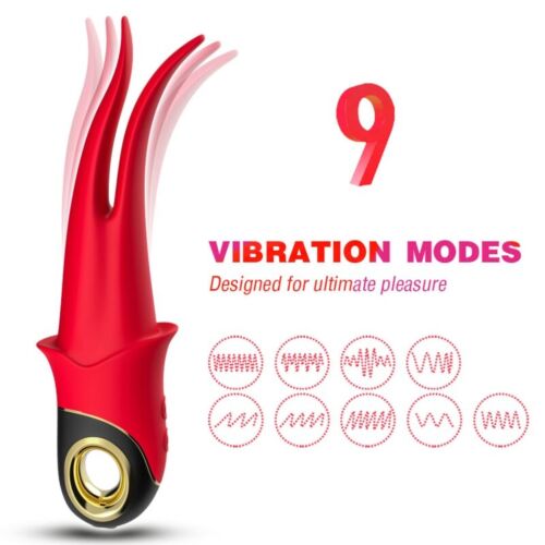 Vibrator Armony Shadow cu stimulare dublă
