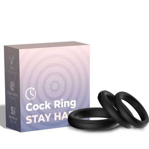 Inel ARMONY Triple Silicone Ring cu stimulare completă