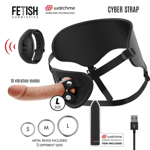 Hamuri Fetish Submissive Cyber Strap cu control de la distanță