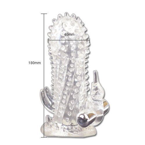 Manșon Pene BAILE FOR HIM Brave Man cu Stimulează Intens