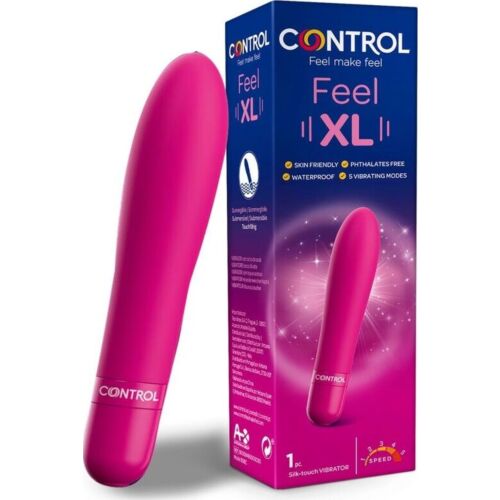 Vibrator Control Feel XL | Moale și seducător la atingere