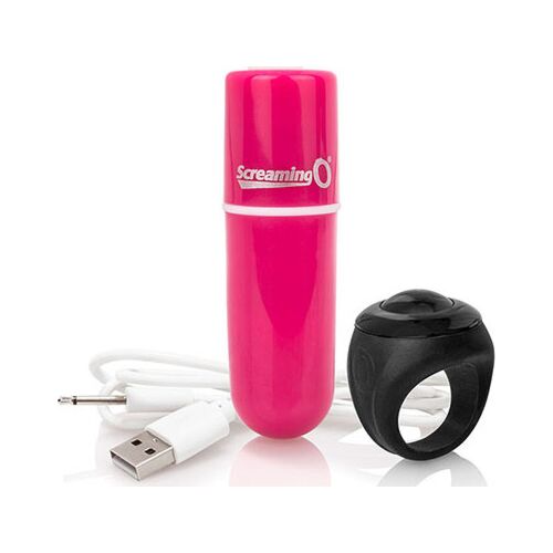 Bala vibratoare Screaming O Charged Vooom cu control la distanță