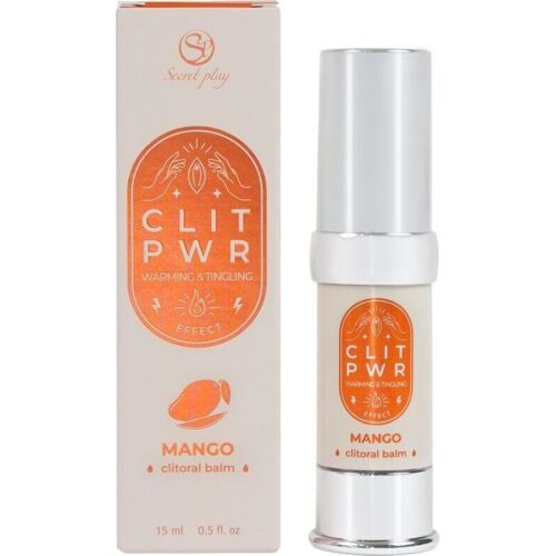Balsam Secret Play Clit Pwr Mango 15ml pentru stimulare
