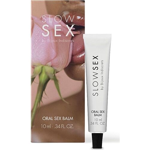 Balsam Oral Bijoux Slow Sex 10 ml cu aromă de cocos