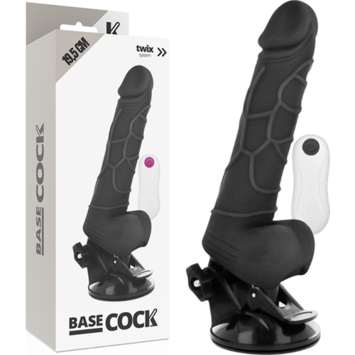 Vibrator REALISTIC BASECOCK 19.5 cm cu control remot