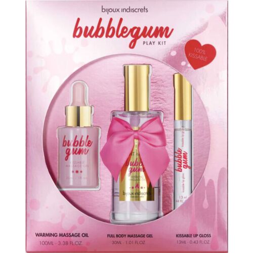 Kit de Joacă Bijoux Love Bubblegum cu Ulei și Gel