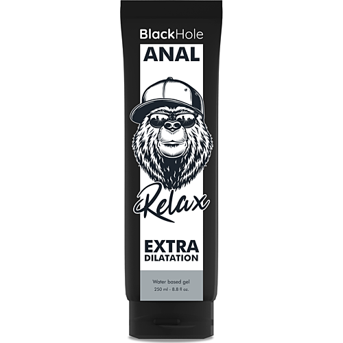 Gel Dilatator Anal Black Hole 250 ml cu Efect Relaxant